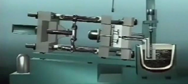 نمونه از عملکرد ماشین تزریق دایکست برای قالب دایکست