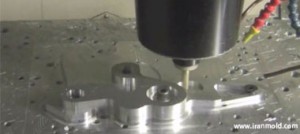 نمونه ای از حرکت ابزار در ماشین فرز CNC